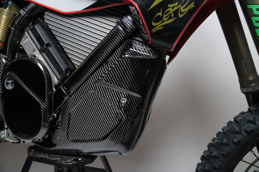 CMT Carbon Battery Frame Protectors - 23-26 Stark Varg