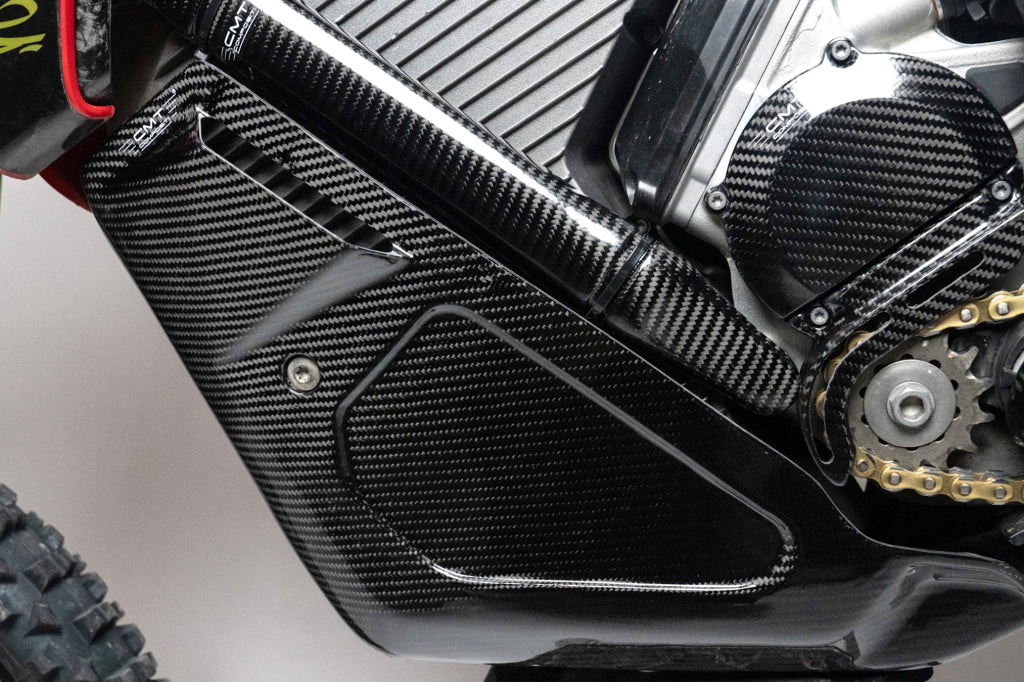 CMT Carbon Battery Frame Protectors - 23-26 Stark Varg