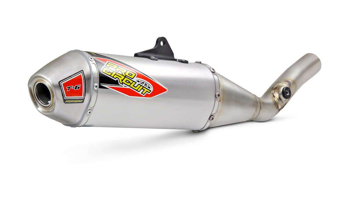 Pro Circuit T-6 Stainless Slip-On - Suzuki RM-Z450 2018-2026