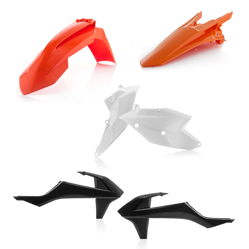 Acerbis Plastic Kit - 17-19 KTM XC-W/EXC-F 150-500 - Original 18