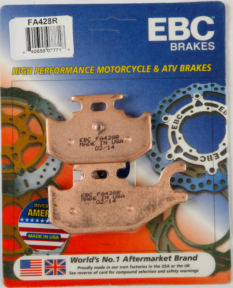 EBC Brake Pads FA428R Sintered R (2006-2012)