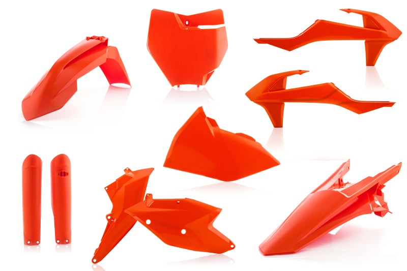 Acerbis Plastic Kit - 16-18 KTM SX/SX-F/XC-F 125-450 - Orange