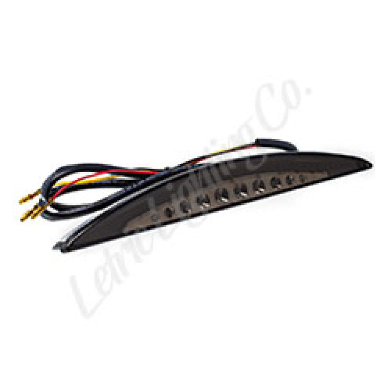 Letric Lighting Breakout Replacement LED Taillight Smoke - Harley-Davidson FXSB Breakout 2013-2016