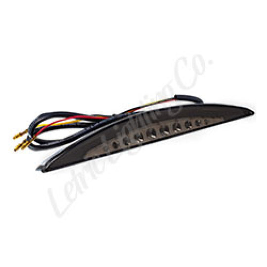 Letric Lighting Breakout Replacement LED Taillight Smoke - Harley-Davidson FXSB Breakout 2013-2016