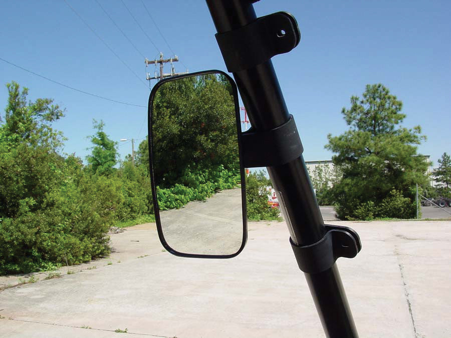 Seizmik UTV Side View Mirror - Roll Cage Clamp - Polaris RZR 4 1.5 in