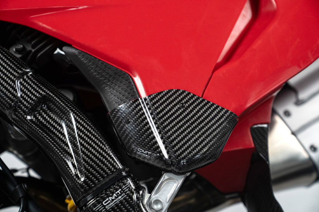 CMT Carbon Rear Side Panel Guards - 25-26 Ducati Desmo 450