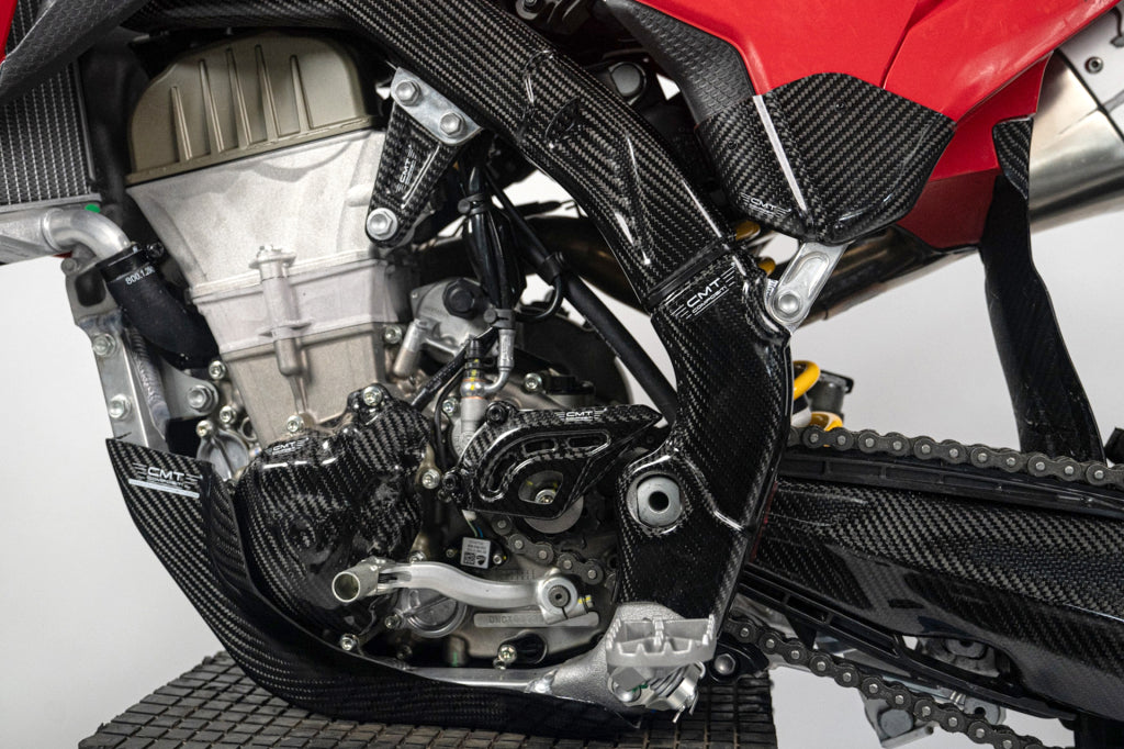 CMT Carbon Skid Plate - 25-26 Ducati Desmo 450 MX