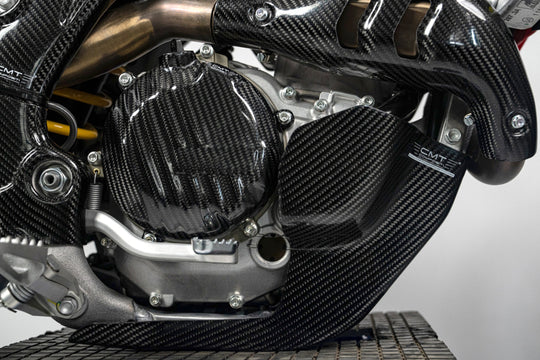 CMT Carbon Skid Plate - 25-26 Ducati Desmo 450 MX