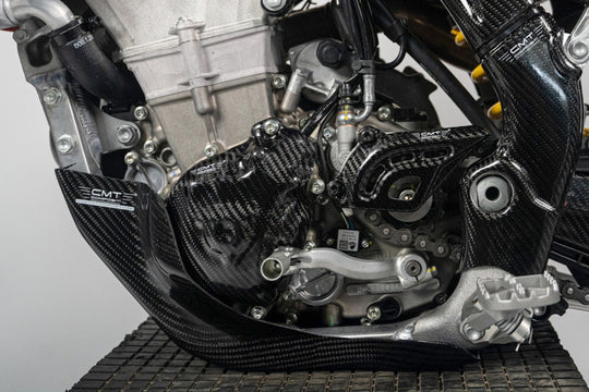 CMT Carbon Ignition Cover Guard - 25-26 Ducati Desmo 450