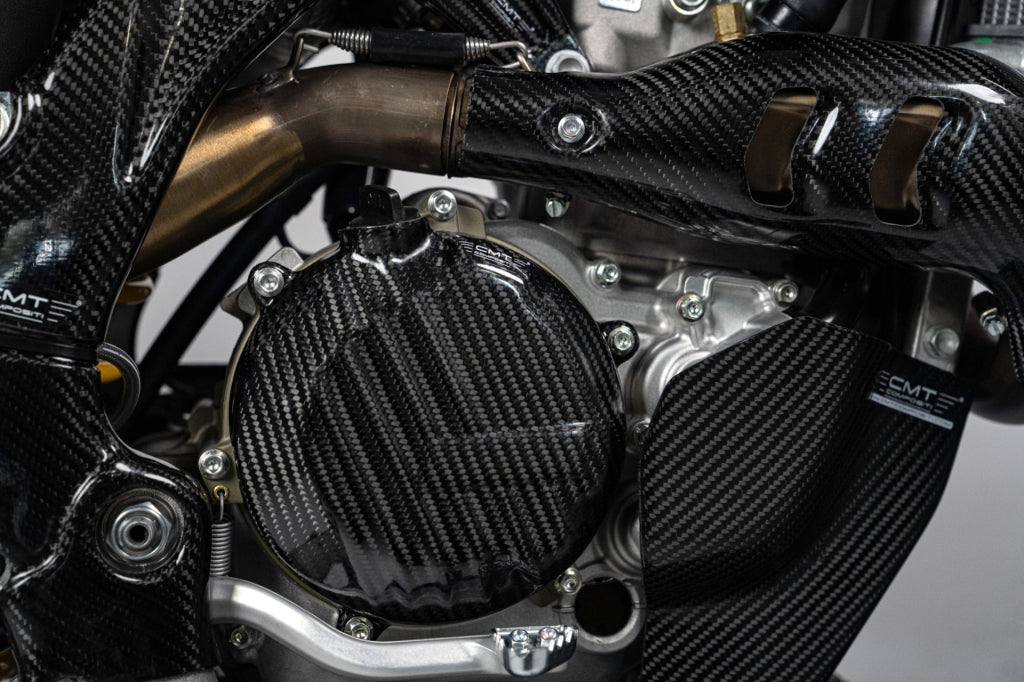 CMT Carbon Clutch Cover - 25-26 Ducati Desmo 450 MX