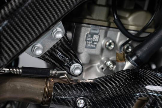 CMT Carbon Engine Mounts - 25-26 Ducati Desmo 450 MX