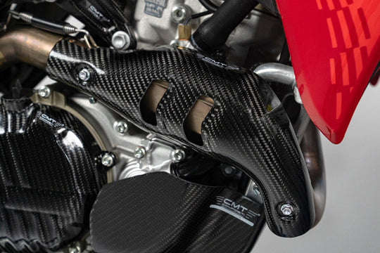 CMT Carbon Exhaust Guard - 25-26 Ducati Desmo 450 MX