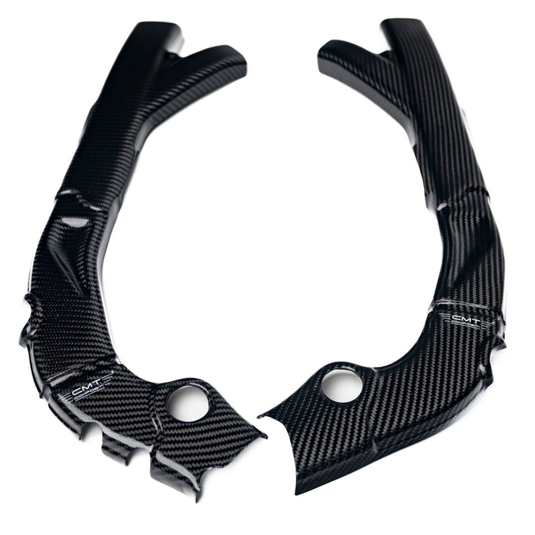 CMT Carbon Frame Guards - 25-26 Ducati Desmo 450 MX