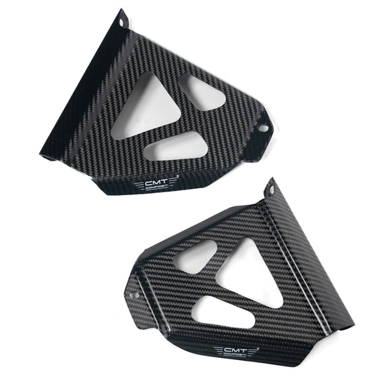 CMT Carbon Radiator Braces - 25-26 Ducati Desmo 450 MX