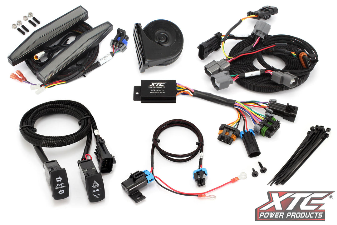 XTC Self-Canceling Turn Signal Kit with Horn and X-LITE DRL - CFMOTO