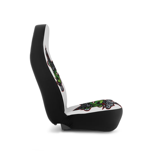 Dune Goon Graphic Car Seat Covers — Heavy Metal Off‑Road Truck Seat Protector