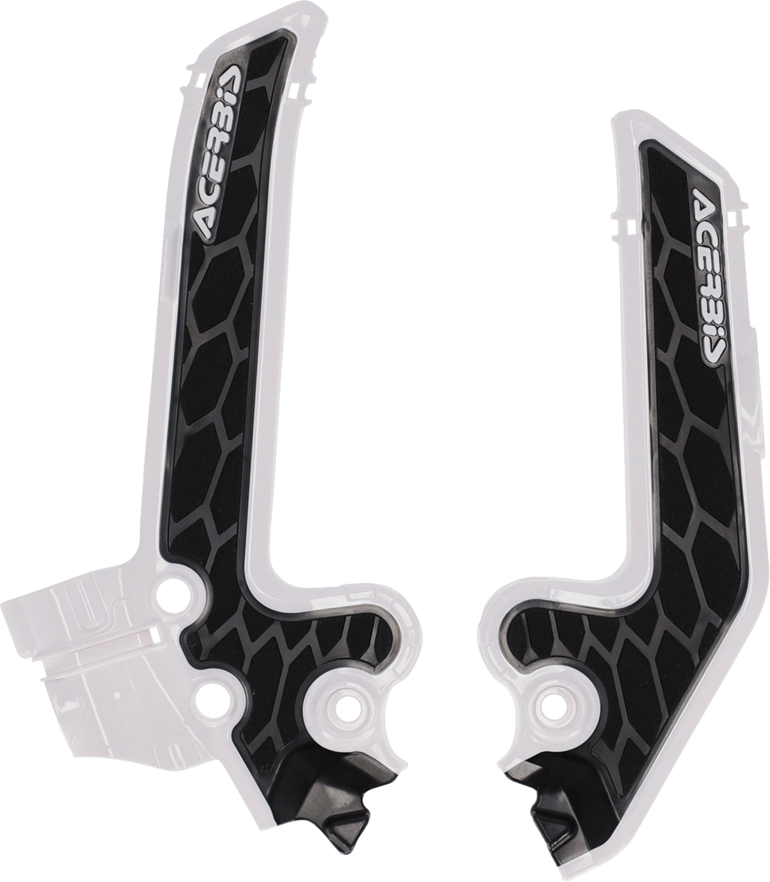 Acerbis X-Grip Frame Guards White/Black - Husqvarna TC85 2025