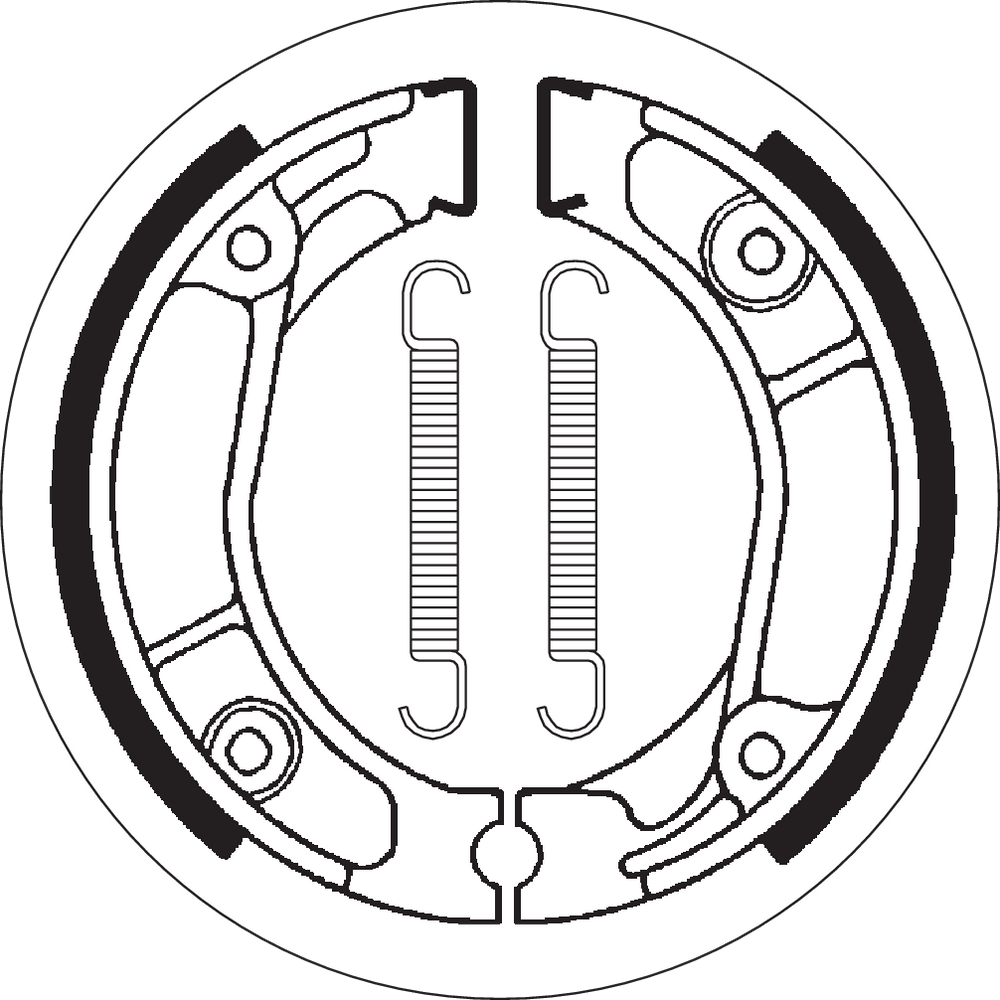 SBS Brake Shoes - Honda CRF230F and More