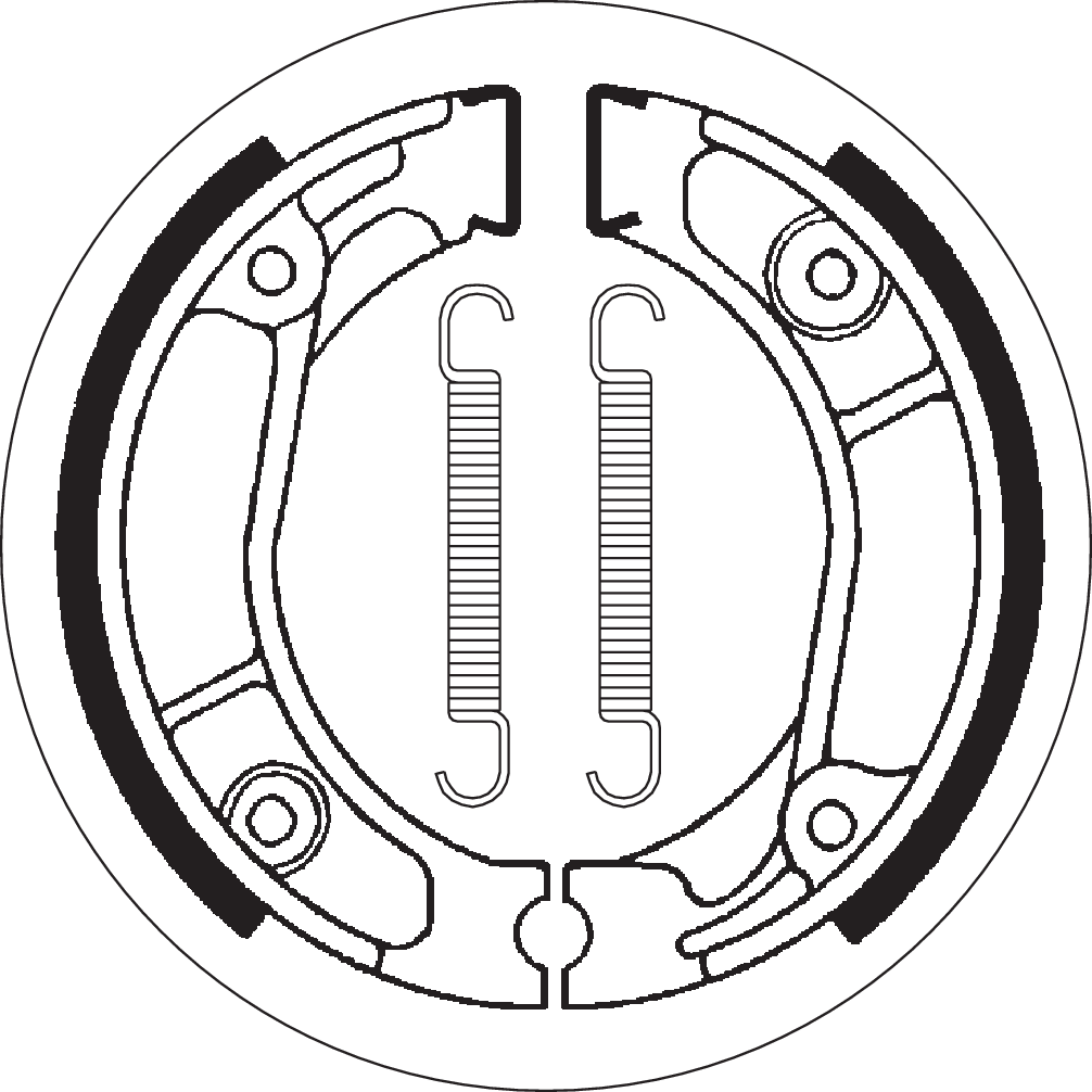 SBS Brake Shoes - Honda CRF230F and More