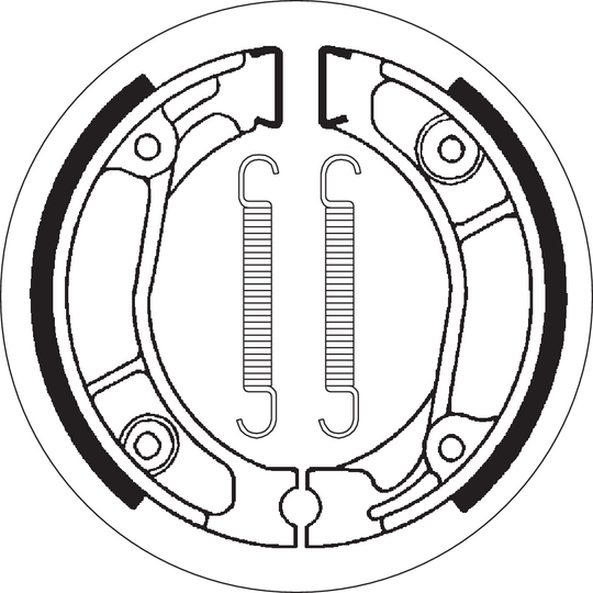 SBS Brake Shoes - Honda CRF230F and More