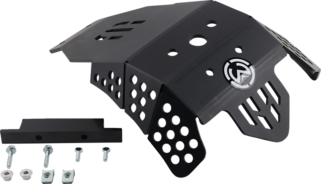 Moose Racing Pro Skid Plate Black - Kawasaki KX450 2019-2023