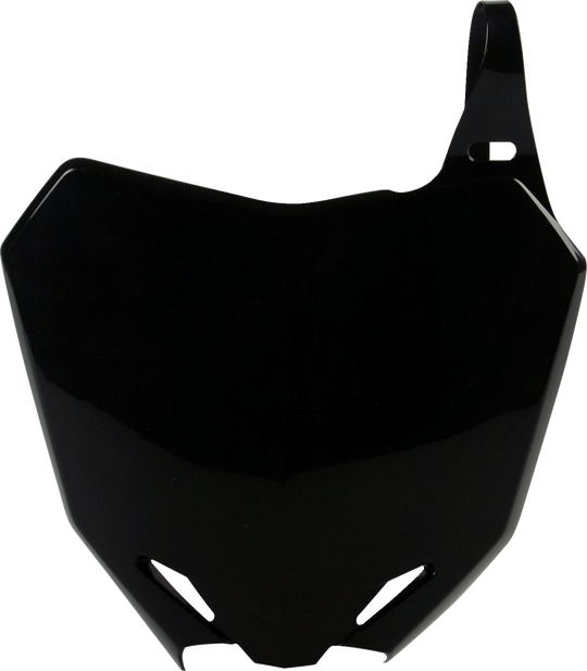 Polisport Number Plate Black - Suzuki RM-Z250 2010-2018