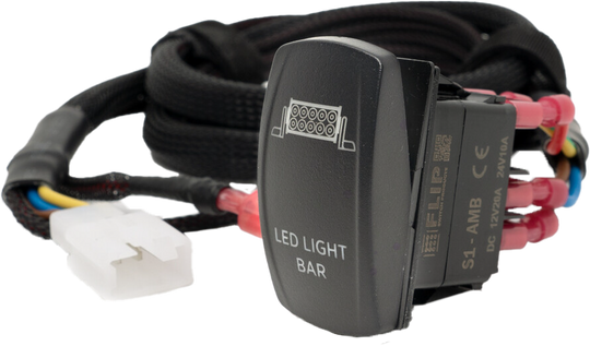Open Trail EZ Harness Dash Rocker Switch - Light Bar - Standard Switch with EZ Harness