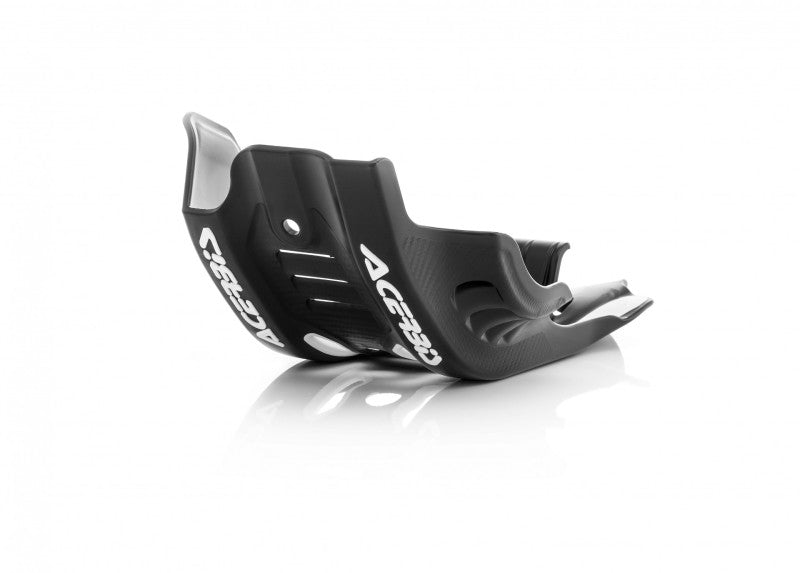 Acerbis Skid Plate - 20-23 Husqvarna FE501 / FE501s - Black/White