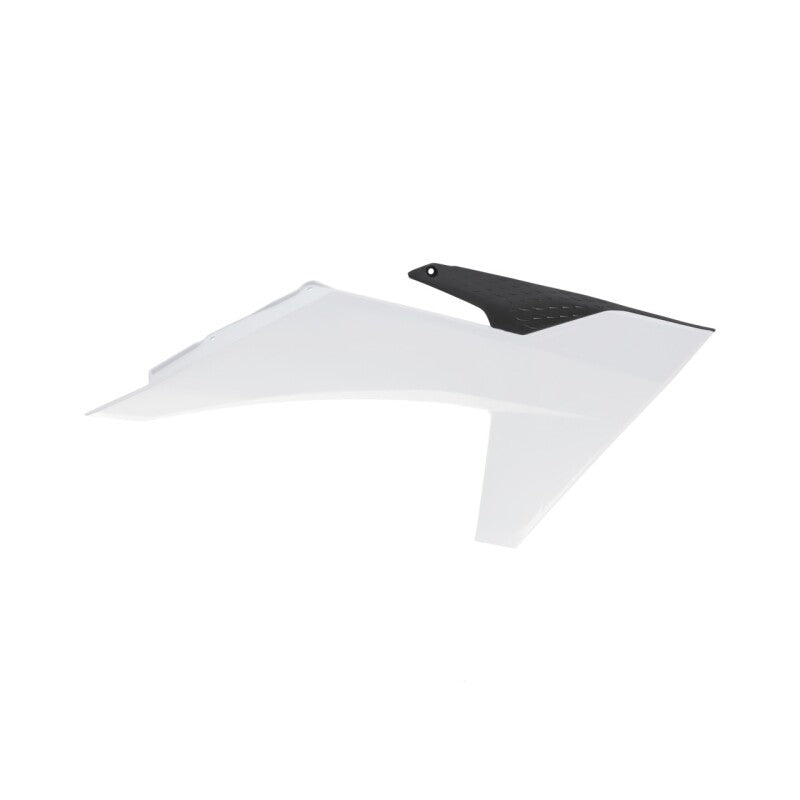 Acerbis Radiator Shroud - 24+ KTM EXC/EXC-F/XC-W/XCF-W - Wht/Blk