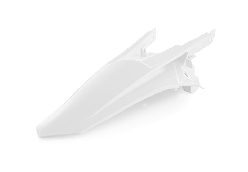 Acerbis Rear Fender - 17-19 KTM XC-W/EXC-F 150-500 - White