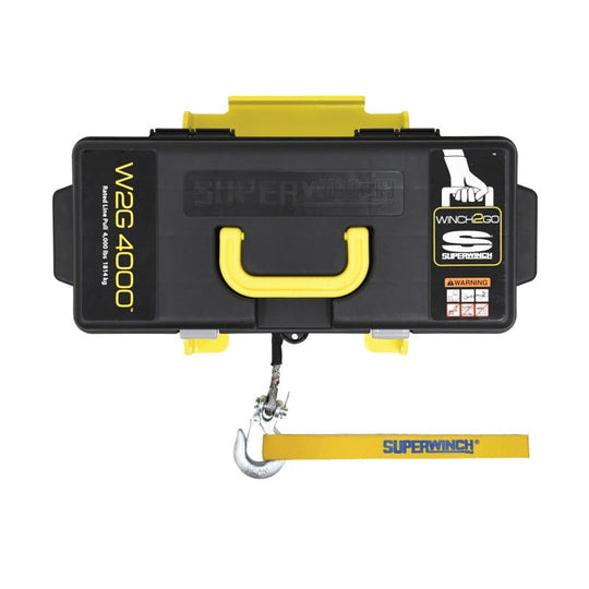 Superwinch Winch2Go 4000 Portable Winch - Synthetic Rope