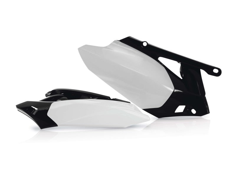 Acerbis Side Panels - 10-13 Yamaha YZ450F - White/Black