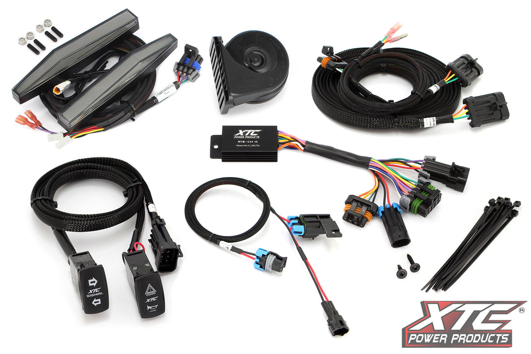 XTC Self-Canceling Turn Signal Kit with Horn and X-LITE DRL - Yamaha - Wolverine 700 2017