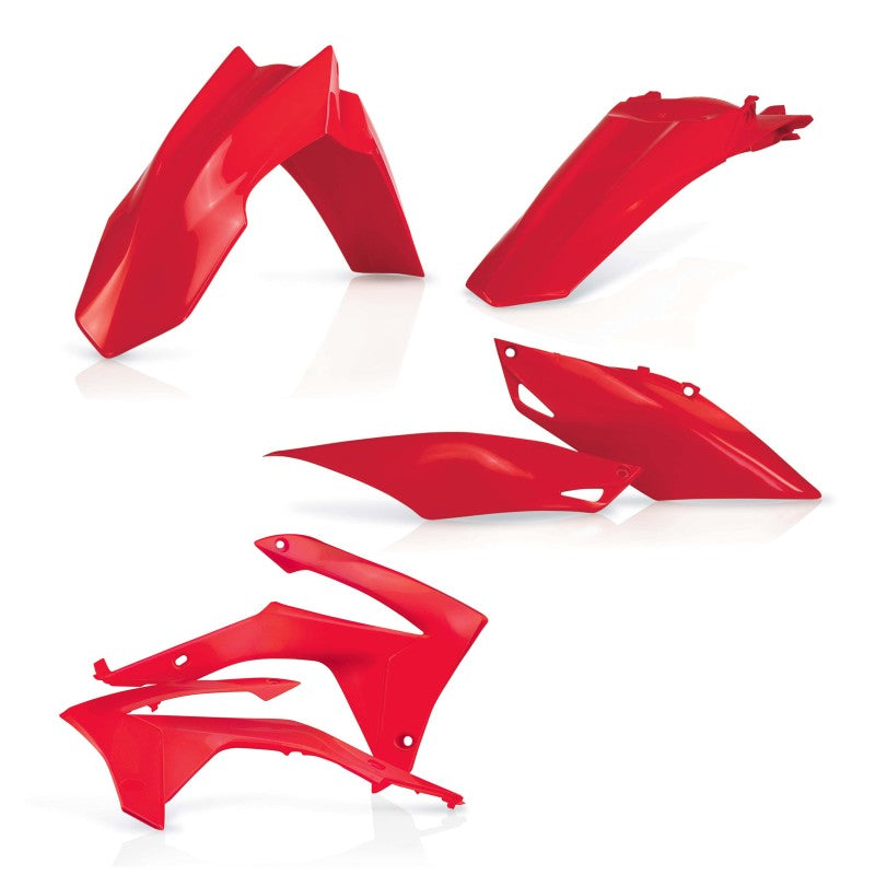 Acerbis Plastic Kit - 14-17 Honda CRF250R / 13-16 CRF450R - Red