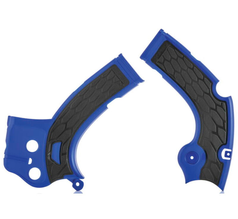 Acerbis X-Grip Frame Guards - 16-19 Yam YZ-F/WR-F 250/450 - Bl/B