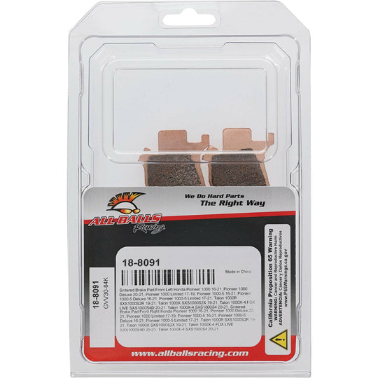 All Balls Sintered Brake Pads