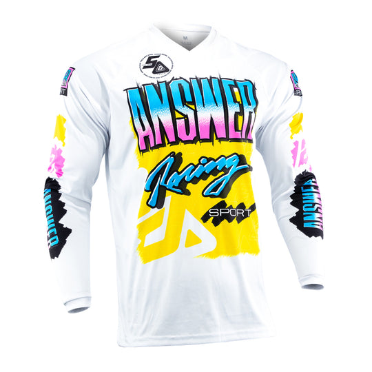 Answer LE Syncron Artifacts Jersey 50 Years Neon Yellow/White/Blue
