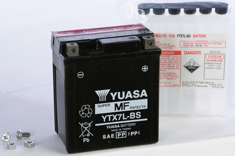 Yuasa AGM Maintenance Free Battery YTX7L-BS