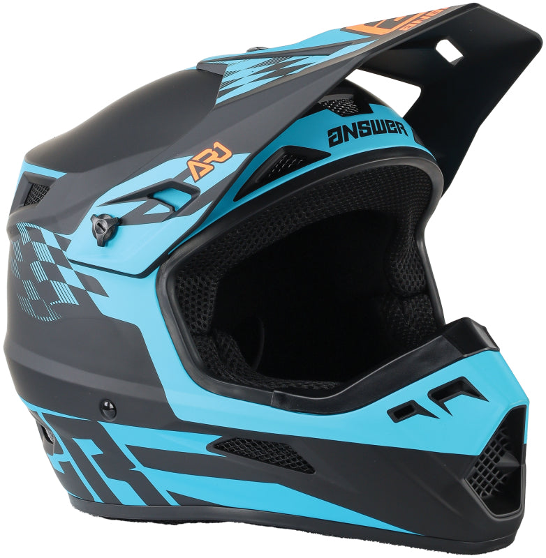 Answer AR1 Sweep Helmet Black/Astana/Hyper Orange