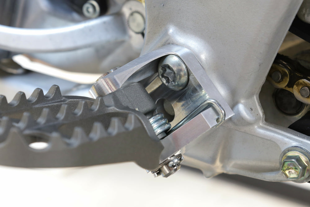 Works Connection Offset Footpeg Mounts