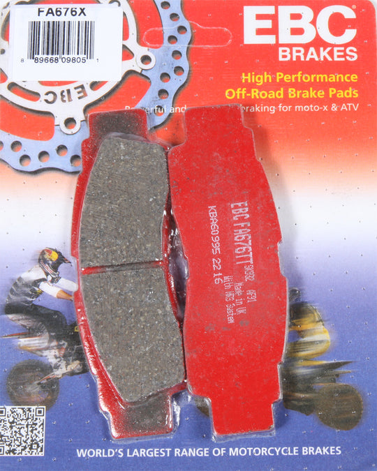 EBC Standard Brake Pads FA676X Carbon X