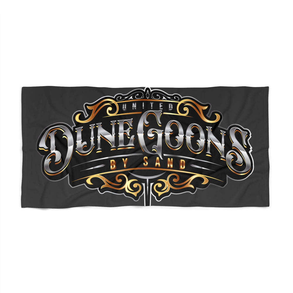 Dune Goons By Sand - Bold Vintage Logo Beach Towel
