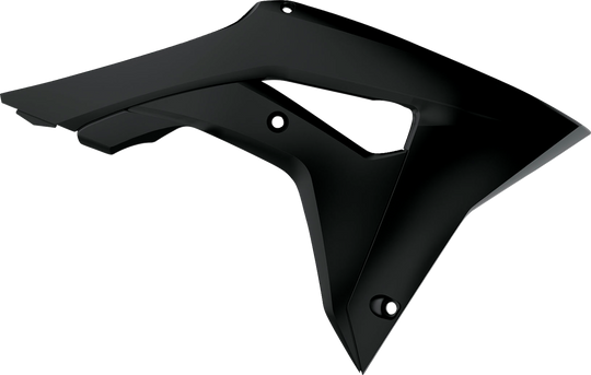 Polisport Radiator Cover Black - Honda CRF450R 2017-2020
