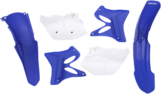 Acerbis Standard Body Kit OEM Blue/White - Yamaha YZ125 2006-2014