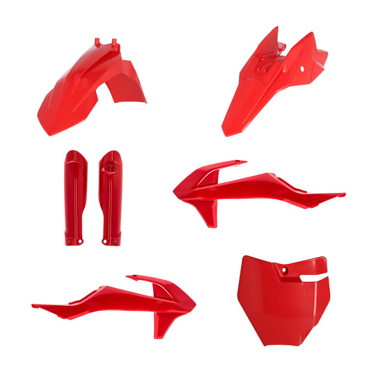 Acerbis Full Plastic Kit Red GAS
