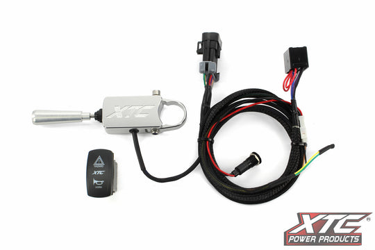 XTC Self-Canceling Turn Signal Kit with Billet Lever - Kawasaki