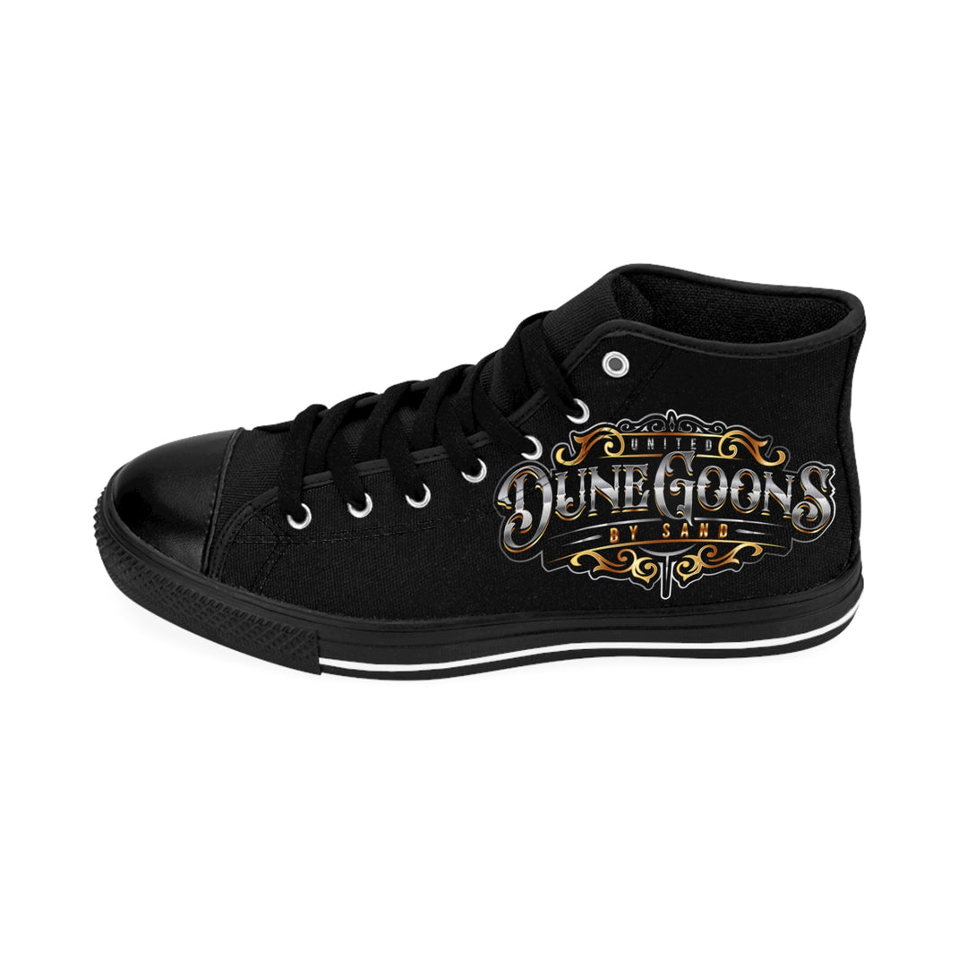 Dune Goons Logo High-Top Sneakers — Men's Classic Canvas Shoes
