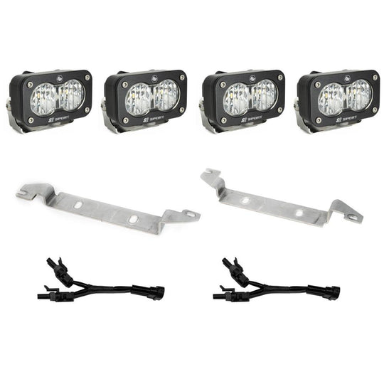 Baja Designs S2 Sport Fog Pocket Kit - 2024+ Toyota Tacoma