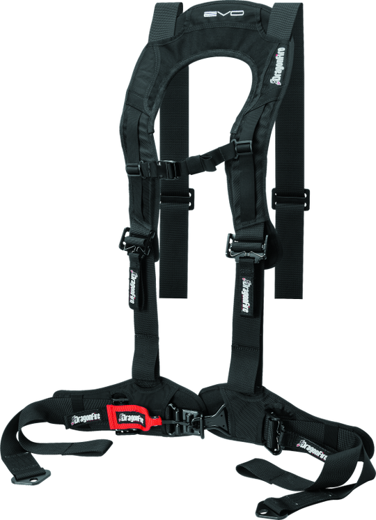 DragonFire Racing Harness Evo - Black