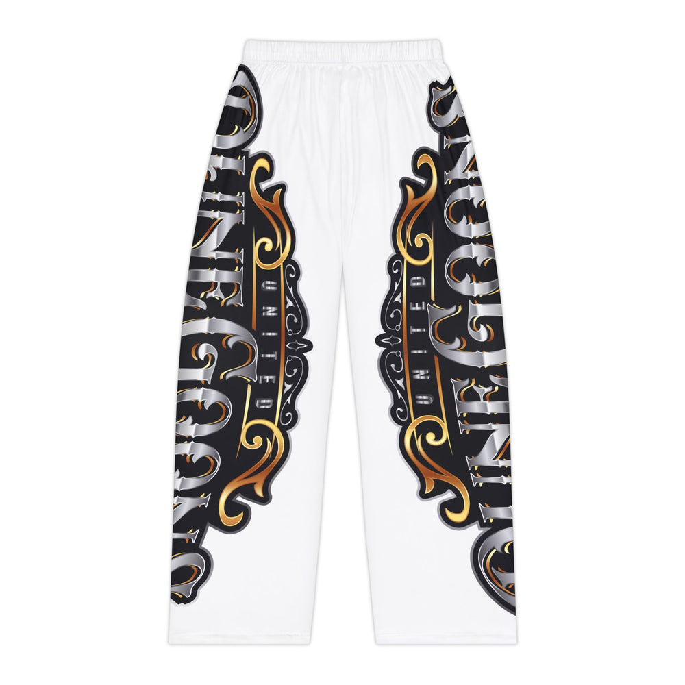 Women's Pajama Pants - Vintage Ornate Script Lounge Sleepwear